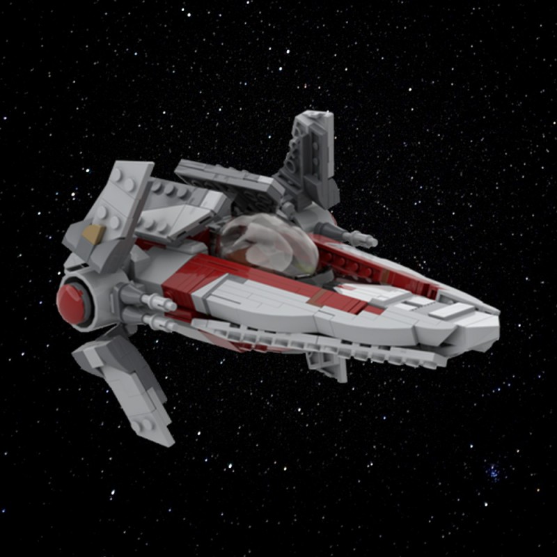 GOBRICKS MOC 231700 Republic / Imperial V-Wing - YWOBB