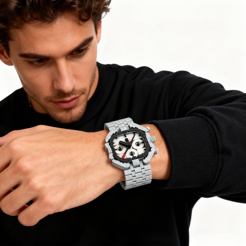 GOBRICKS MOC 233992 omega speedmaster watch - YWOBB