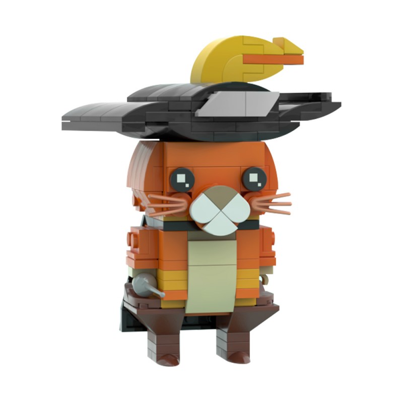 GOBRICKS MOC 87874 Puss in boots - from movie Shrek - YWOBB