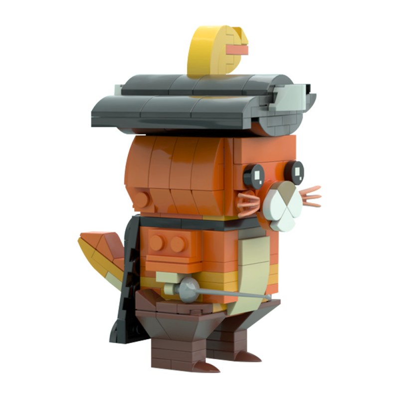 GOBRICKS MOC 87874 Puss in boots - from movie Shrek - YWOBB