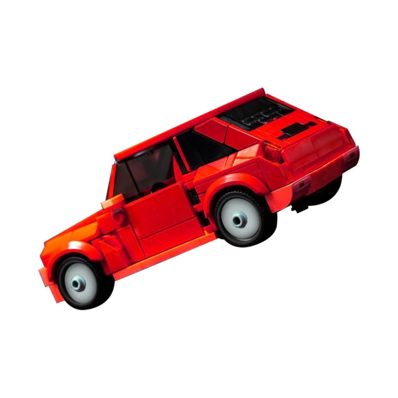 GOBRICKS MOC 232042 Renault 5 Turbo - YWOBB