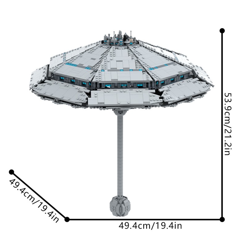 GOBRICKS MOC 233716 Cloud City Project - YWOBB