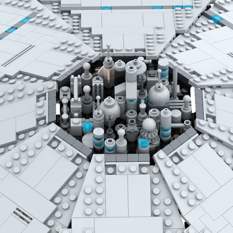 GOBRICKS MOC 233716 Cloud City Project - YWOBB