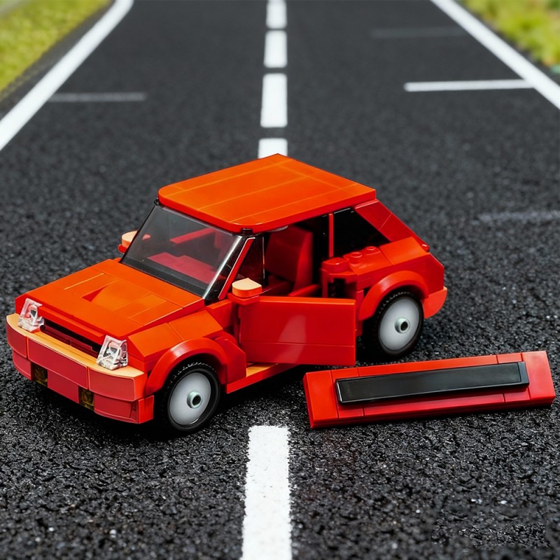 GOBRICKS MOC 232042 Renault 5 Turbo - YWOBB