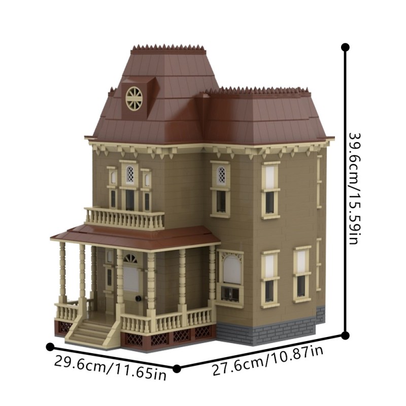 GOBRICKS MOC 27789 Psycho House - YWOBB
