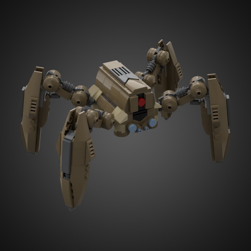 GOBRICKS MOC 230485 Bubble Crab Droid - YWOBB