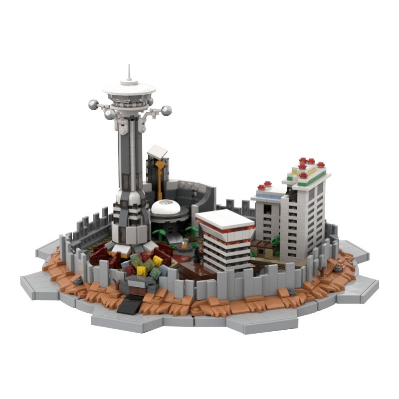 GOBRICKS MOC 232083 New Vegas: the Strip - YWOBB