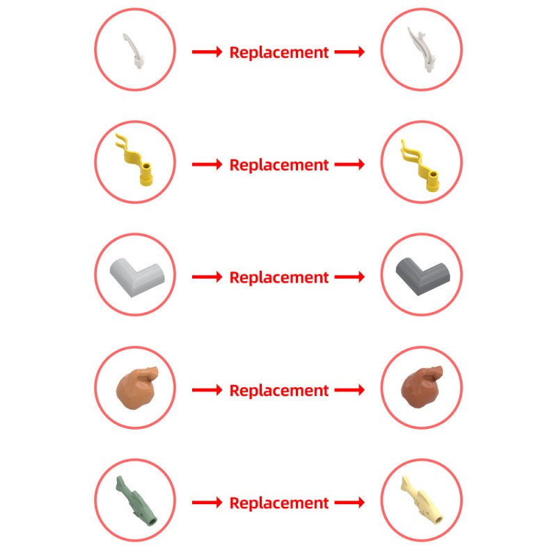 GOBRICKS MOC 221582 Medieval Town Square - YWOBB