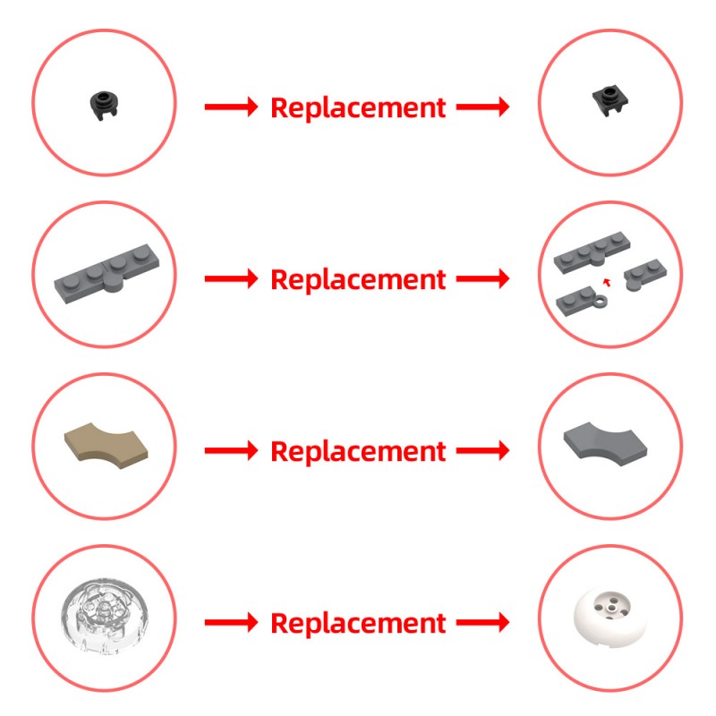 GOBRICKS MOC 232083 New Vegas: the Strip - YWOBB