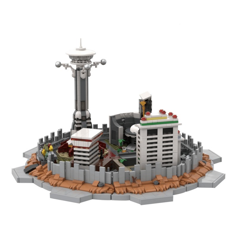 GOBRICKS MOC 232083 New Vegas: the Strip - YWOBB