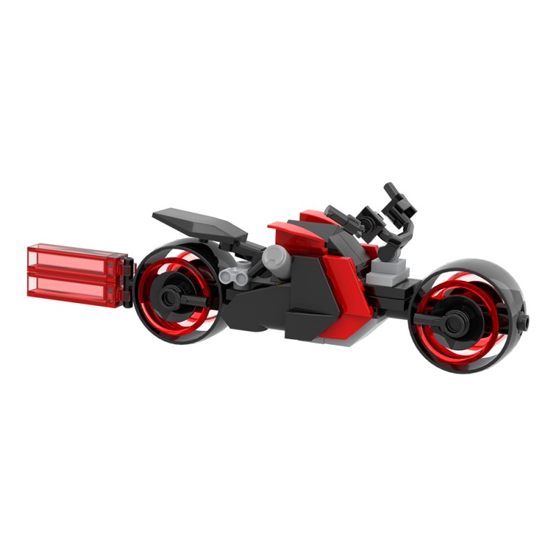 GOBRICKS MOC S0091 Tron Are Mini Lightcycle - YWOBB