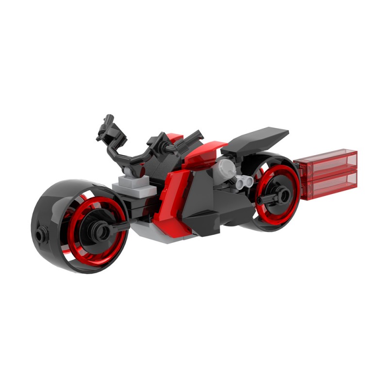 GOBRICKS MOC S0091 Tron Are Mini Lightcycle - YWOBB