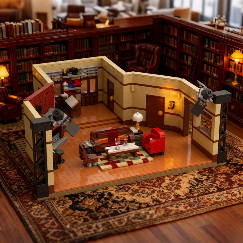 GOBRICKS MOC 230548 How I met your Mother - Teds Apartment - YWOBB