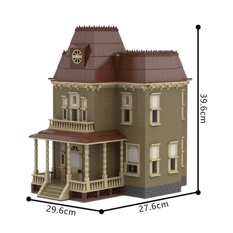 GOBRICKS MOC 27789 Psycho House - YWOBB