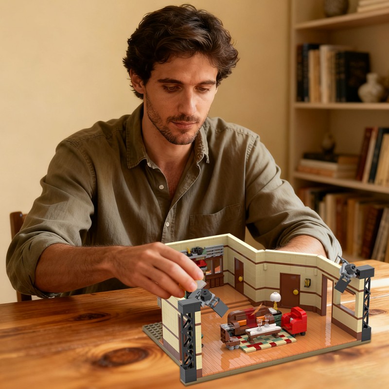 GOBRICKS MOC 230548 How I met your Mother - Teds Apartment - YWOBB