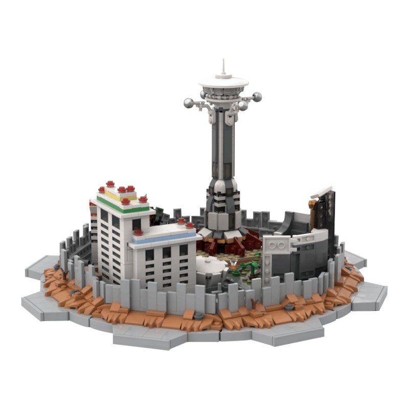 GOBRICKS MOC 232083 New Vegas: the Strip - YWOBB
