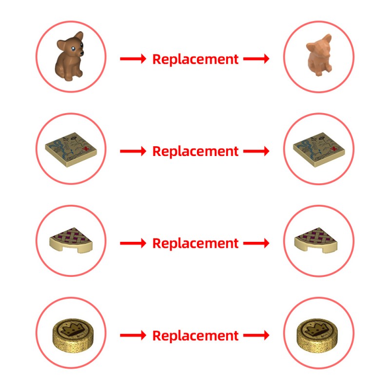 GOBRICKS MOC 221582 Medieval Town Square - YWOBB