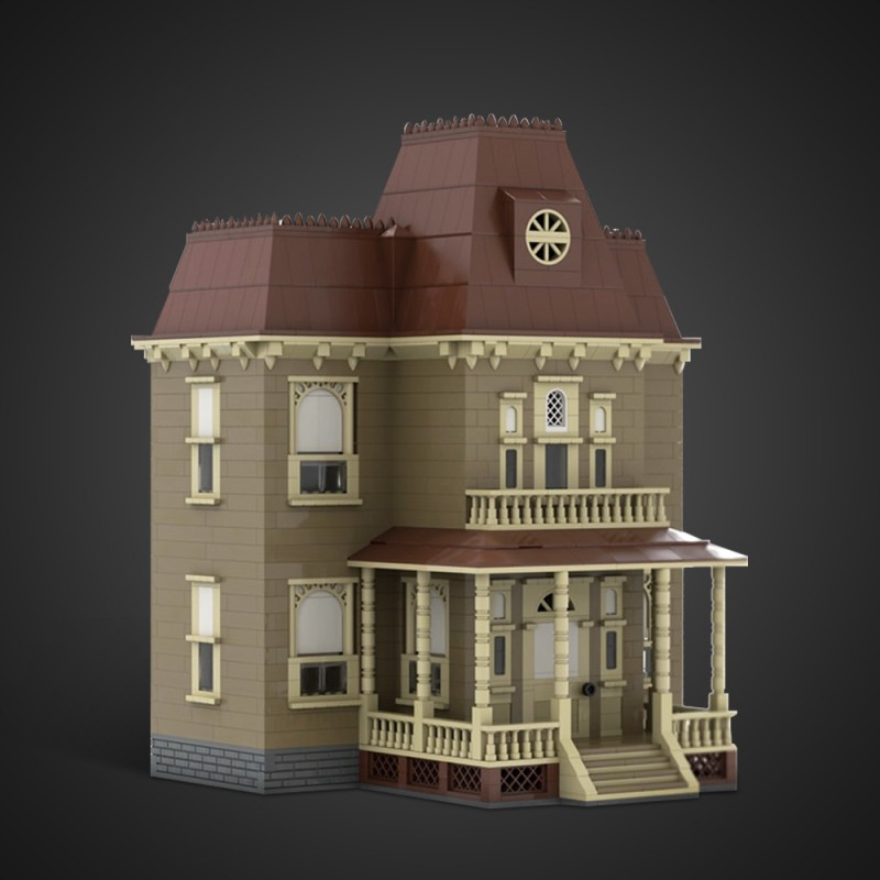 GOBRICKS MOC 27789 Psycho House - YWOBB