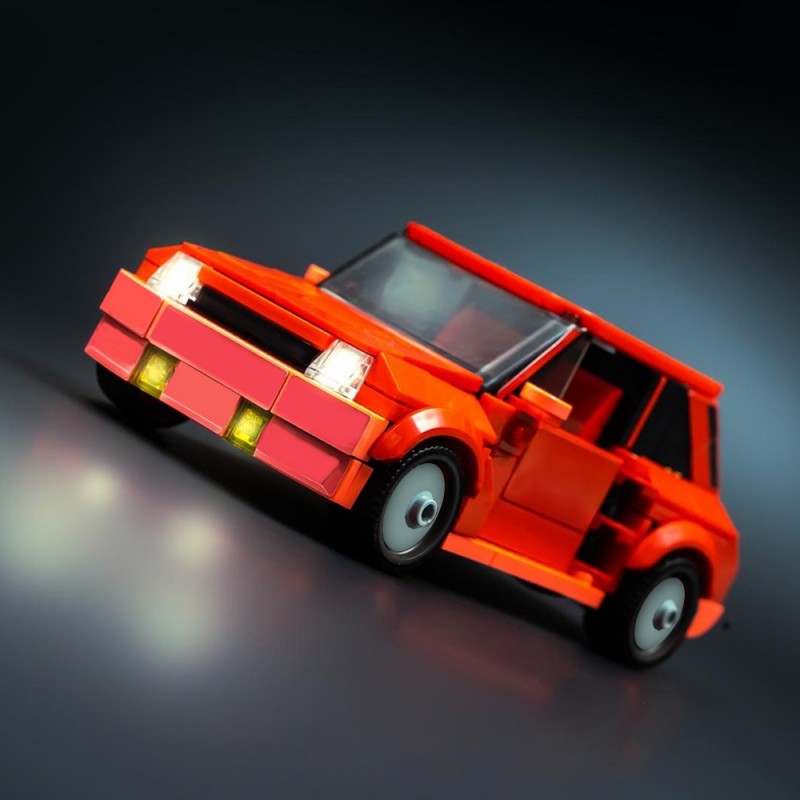 GOBRICKS MOC 232042 Renault 5 Turbo - YWOBB