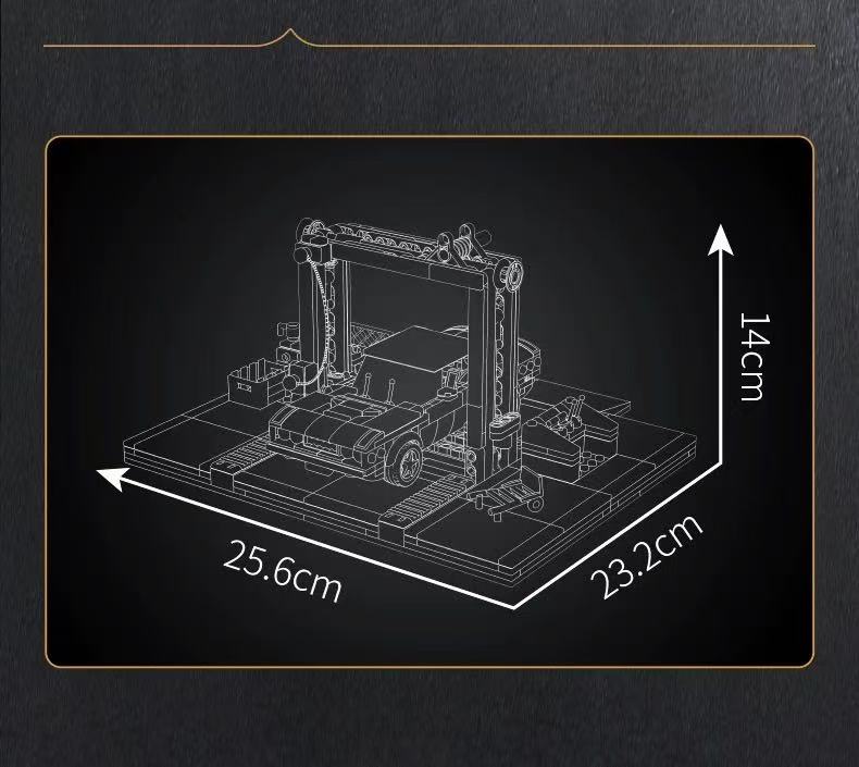 Mould King 24086 Repair Garage & Challenger Muscle Car - YWOBB