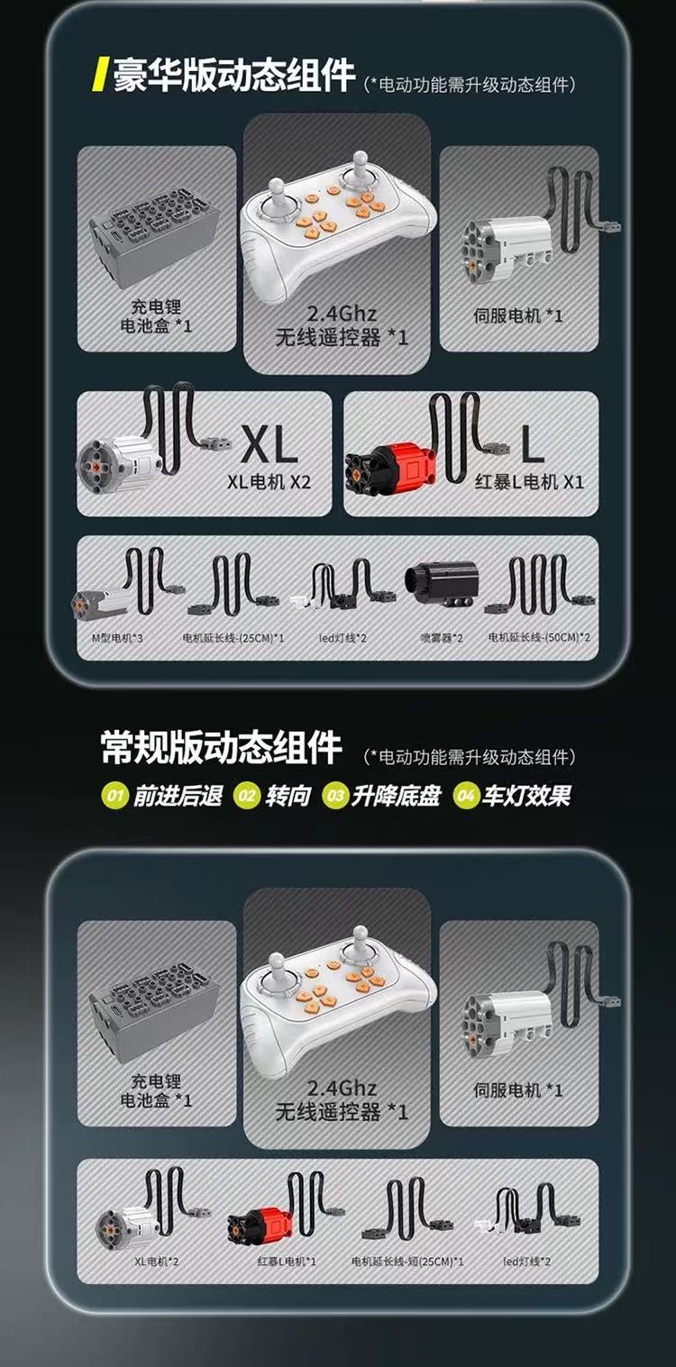 GULY 10660 1:8 Lamborghini Huracán Temerario - YWOBB