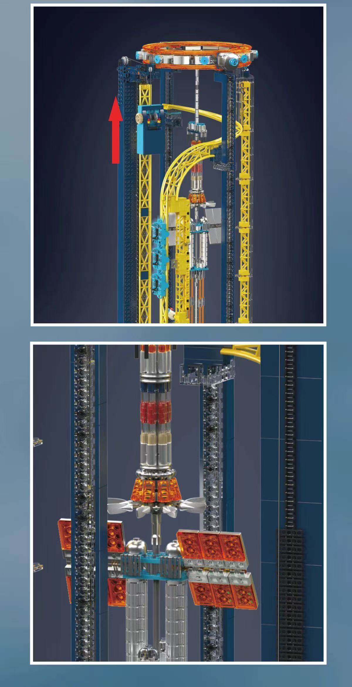 Mould King 11031 Space elevator OVP EU Warehouse Version - YWOBB