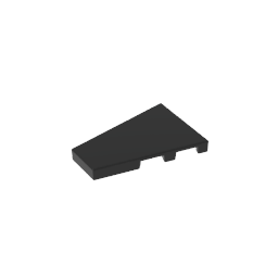GOBRICKS GDS-M541 Wedge Panel 3 x 2 Left - YWOBB