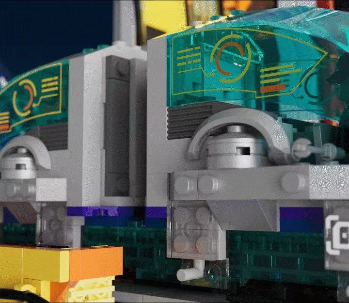 FunWhole L9098 Floating Train Station OVP EU Warehouse Version - YWOBB