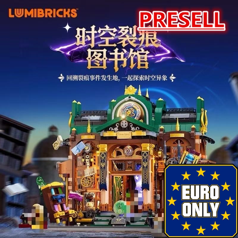 FunWhole F11012 Steampunk Time Rift Library OVP EU Warehouse Version - YWOBB