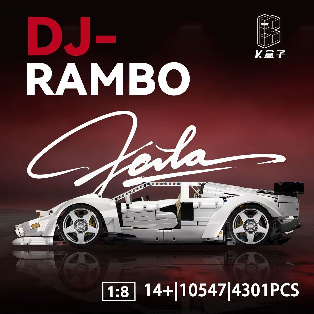 KBOX 10547 1:8 Count Lamborghini - YWOBB