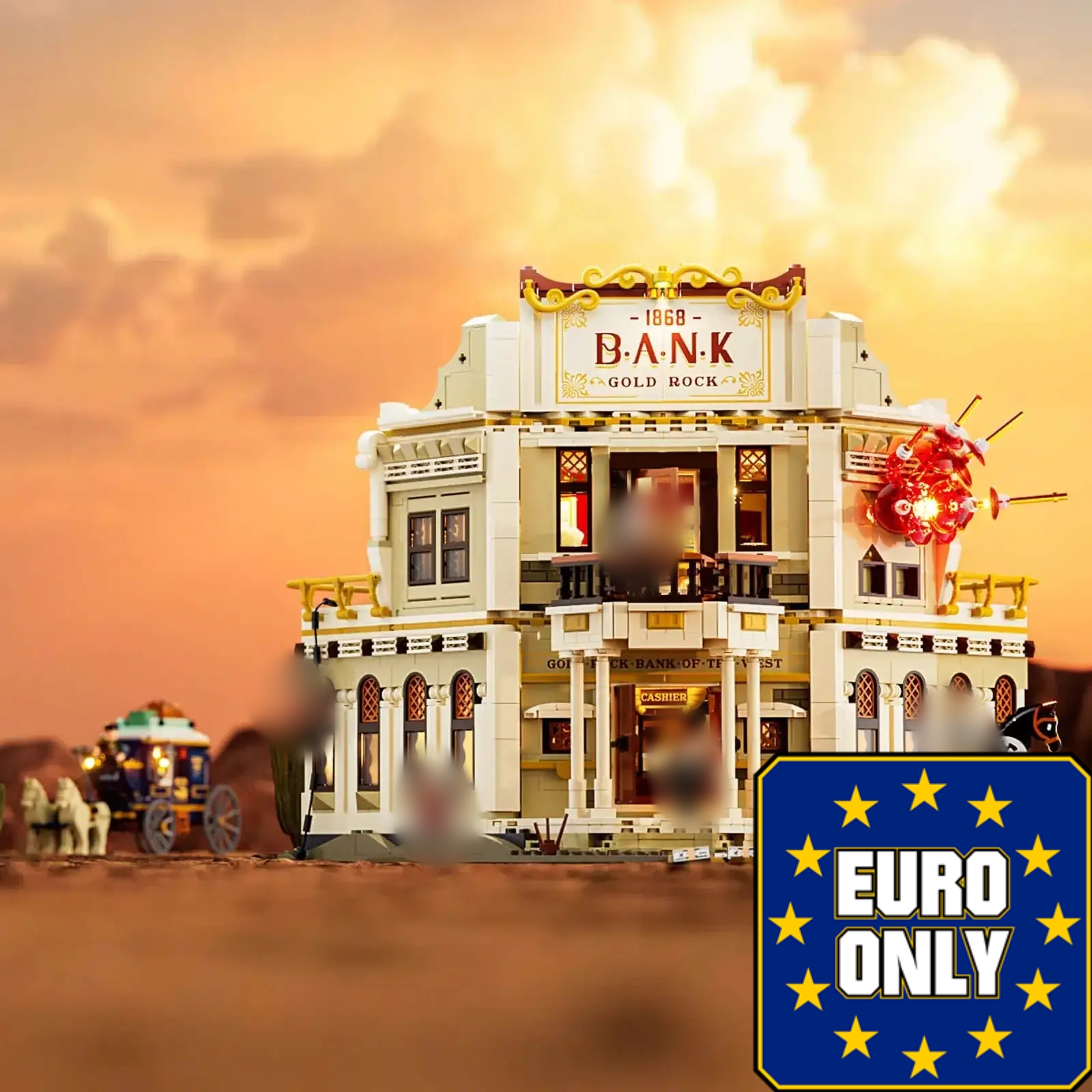 FunWhole L9097 Western Bank Heist OVP EU Warehouse Version - YWOBB