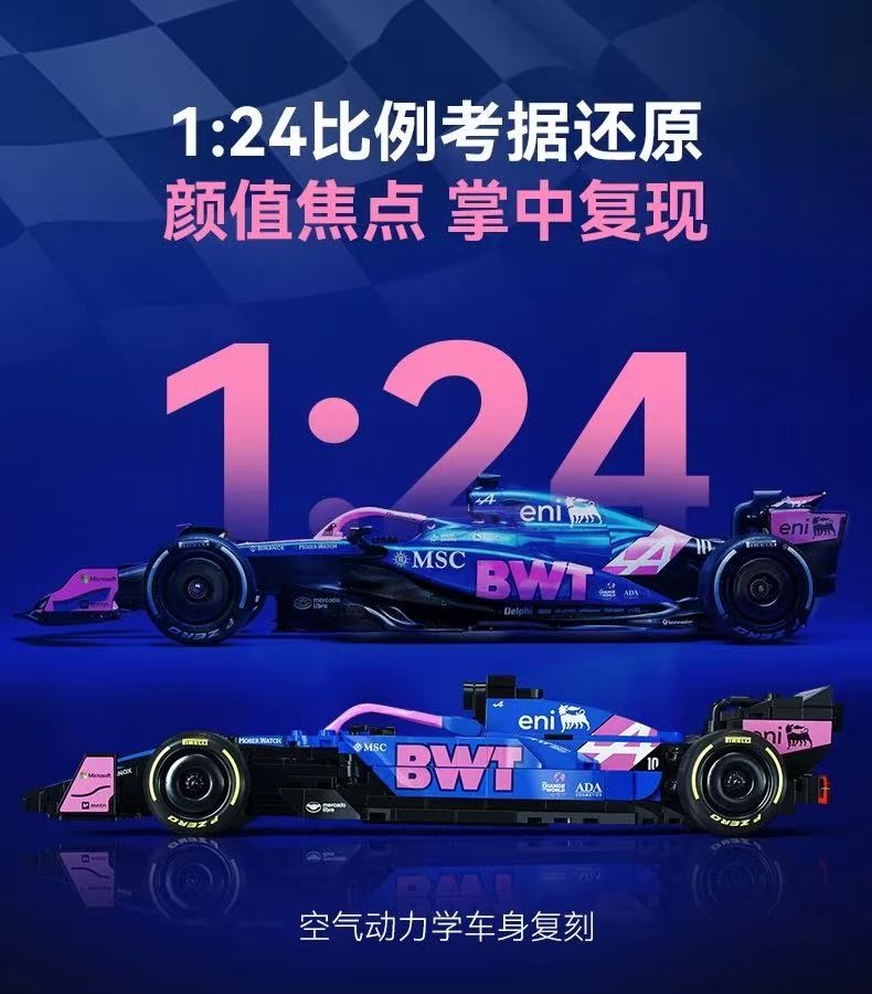 CADA C55024 1:24 ALPINE F1 - YWOBB