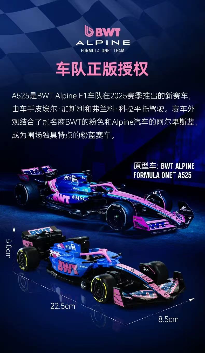 CADA C55024 1:24 ALPINE F1 - YWOBB