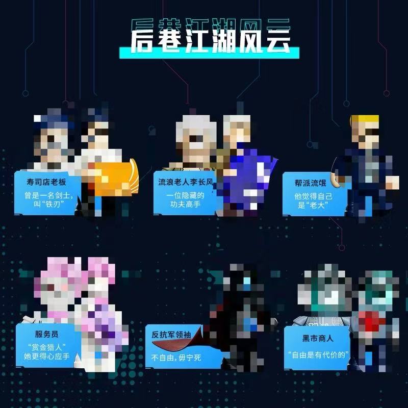 FunWhole F9073 Cyberpunk Back Alley Izakaya OVP US Warehouse Version - YWOBB