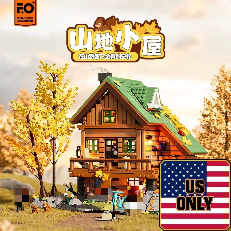FunWhole F9035 Mountain hut OVP US Warehouse Version - YWOBB