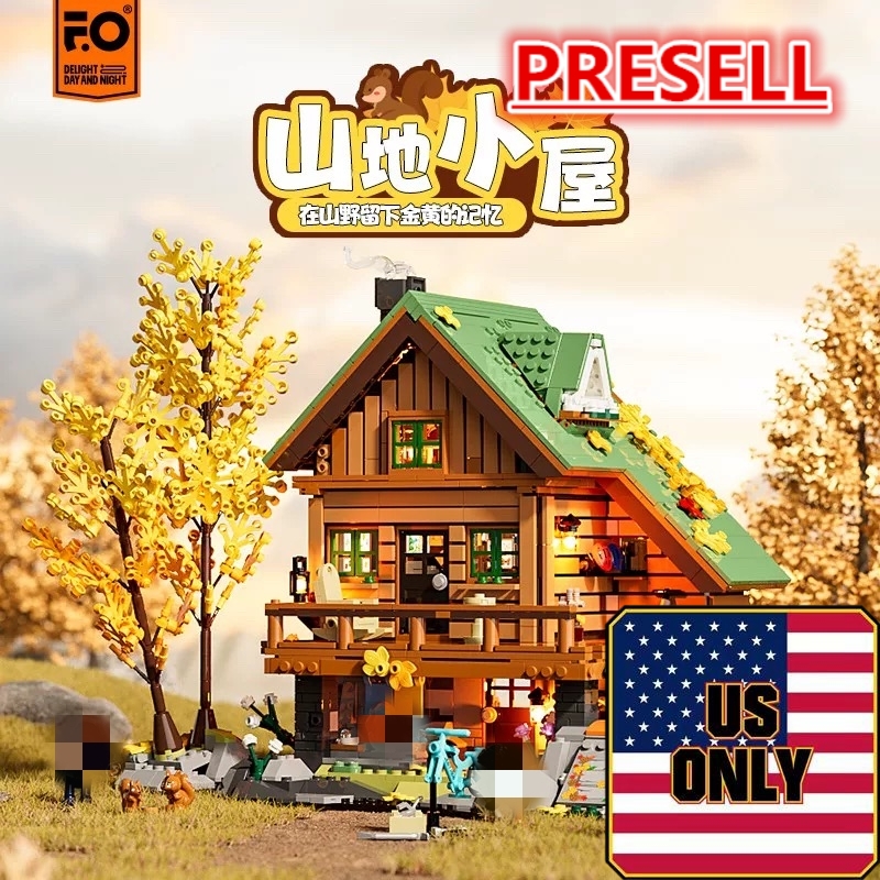 FunWhole F9035 Mountain hut OVP US Warehouse Version - YWOBB
