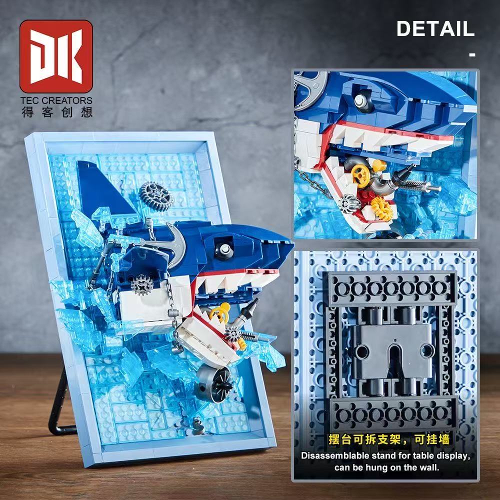 DK 3038 Photo Frame of Shark - YWOBB