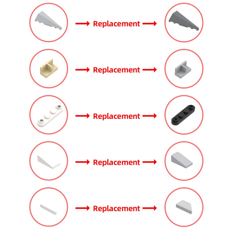 GOBRICKS MOC 233729 Qatar Airways Airbus A350-1000 - YWOBB