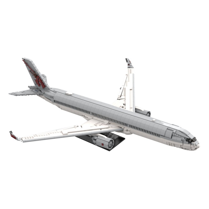 GOBRICKS MOC 233729 Qatar Airways Airbus A350-1000 - YWOBB