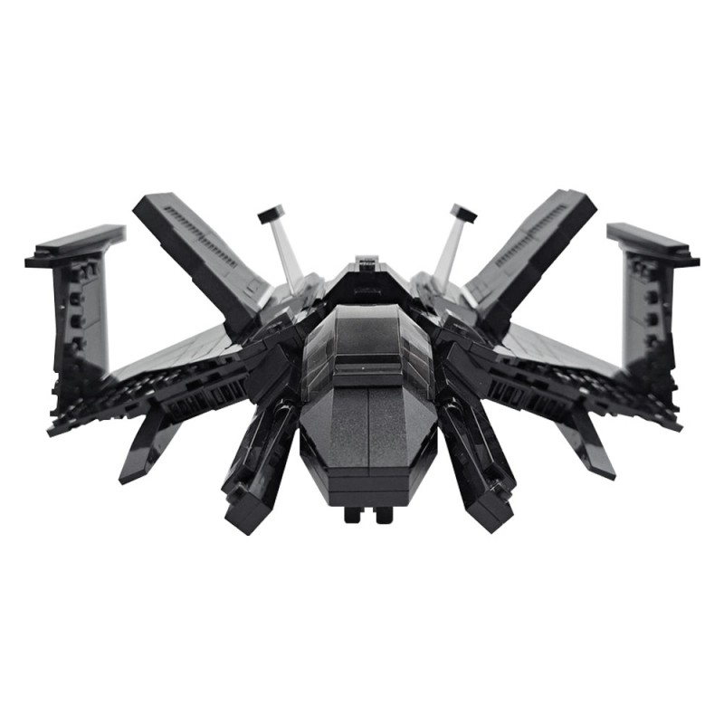 GOBRICKS MOC 232942 Arkham Origins Batwing - YWOBB