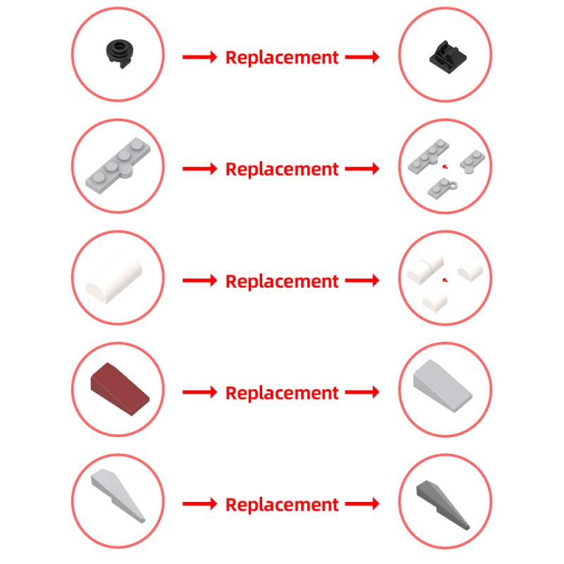 GOBRICKS MOC 233729 Qatar Airways Airbus A350-1000 - YWOBB