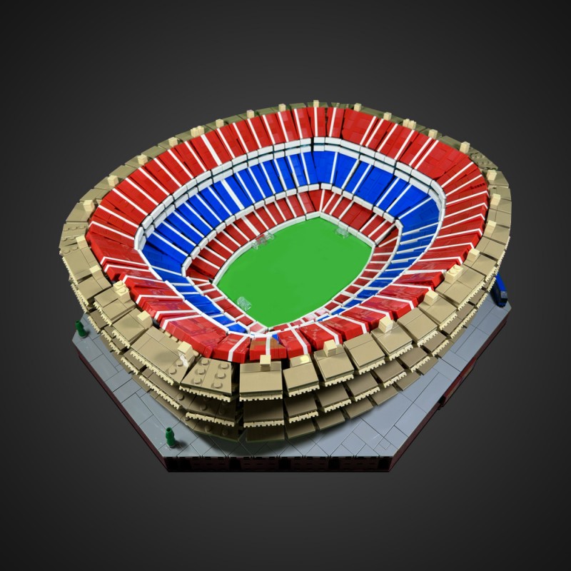 GOBRICKS MOC 229002 New Camp Nou 1:500 - YWOBB