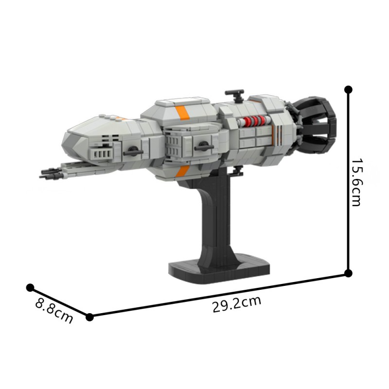 GOBRICKS MOC 233991 Rocinante Mini - YWOBB