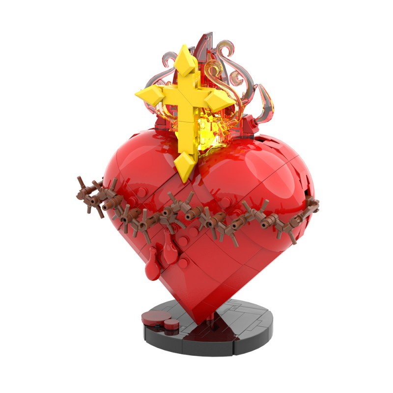 GOBRICKS MOC S0045 Sacred Heart of Jesus - YWOBB