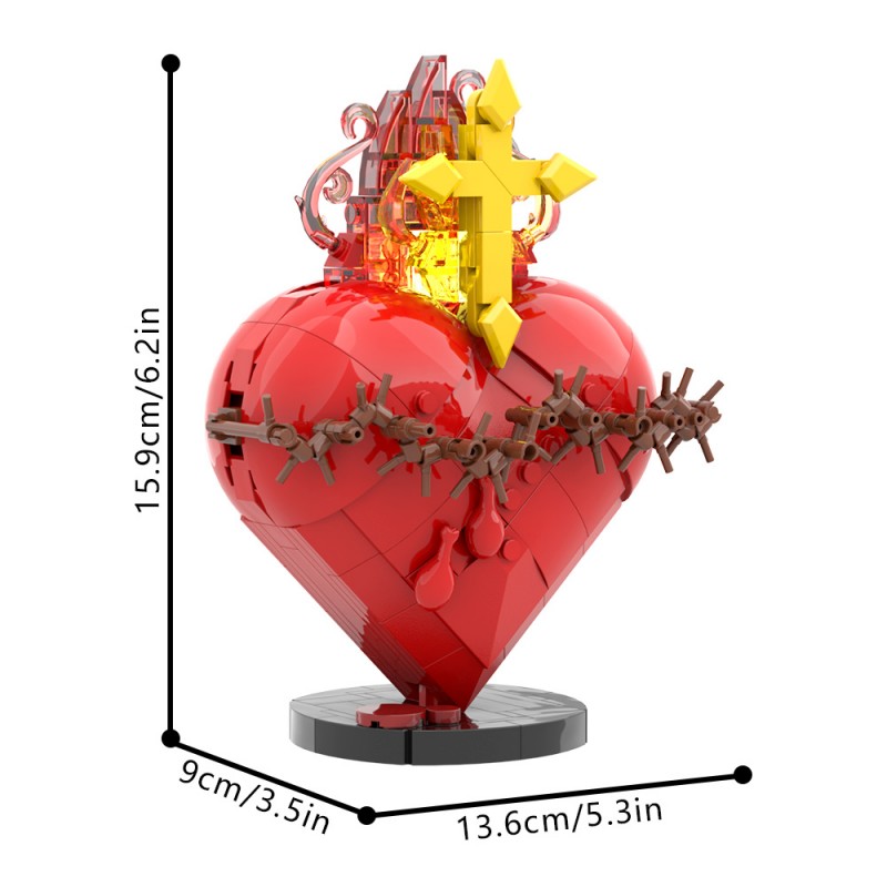 GOBRICKS MOC S0045 Sacred Heart of Jesus - YWOBB