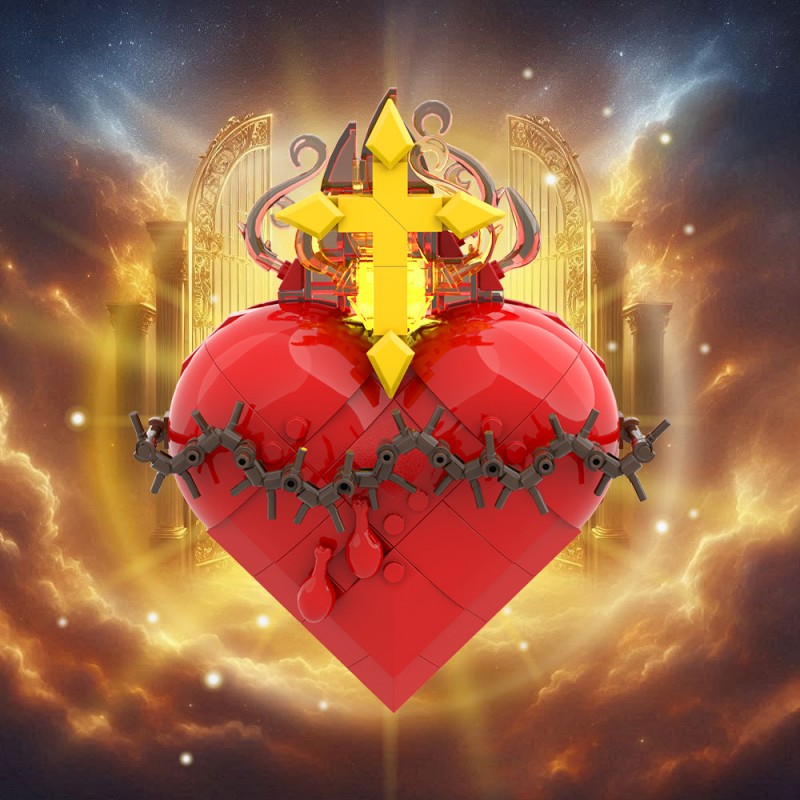 GOBRICKS MOC S0045 Sacred Heart of Jesus - YWOBB