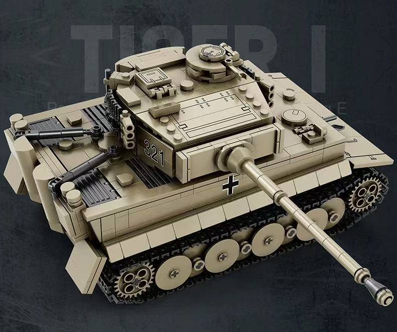 Reobrix 77031 World of Tanks Tiger Ⅰ1:28 - YWOBB