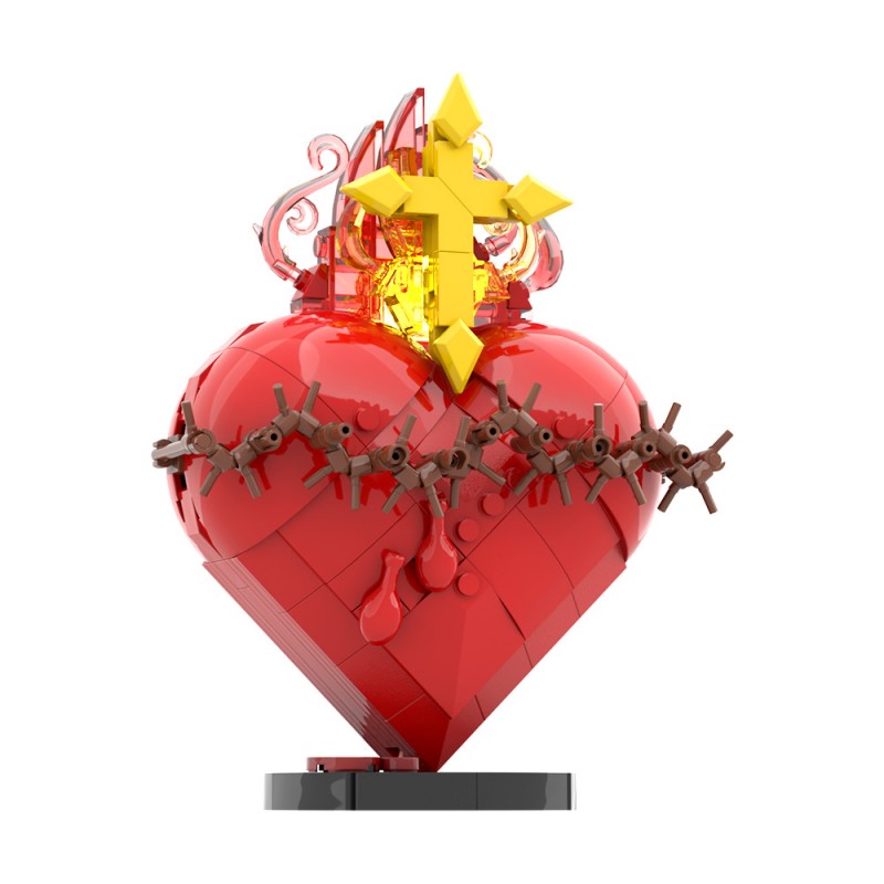GOBRICKS MOC S0045 Sacred Heart of Jesus - YWOBB