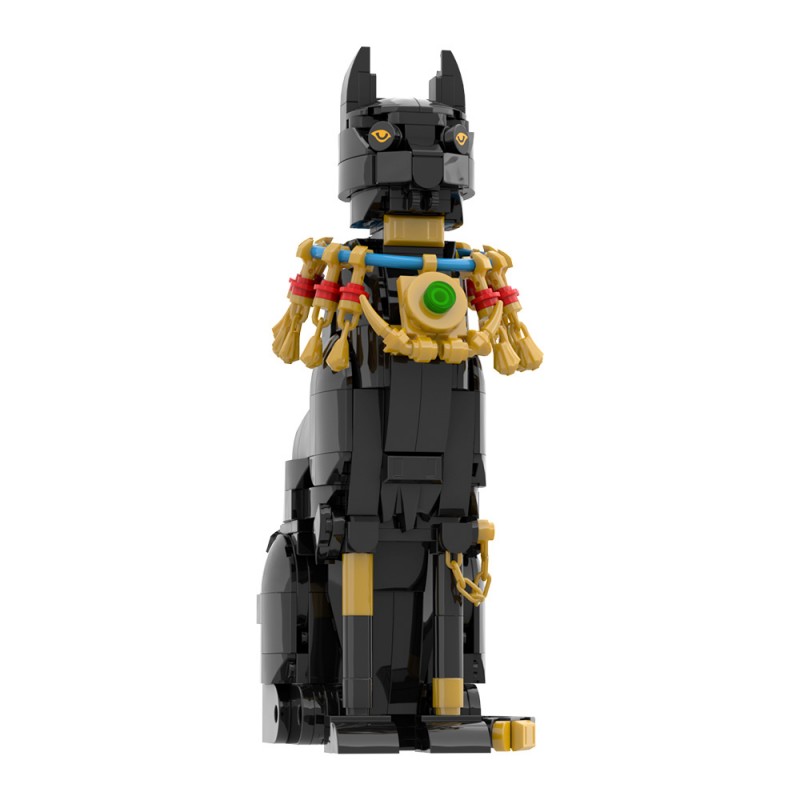 GOBRICKS MOC S0068 Egypt cat - YWOBB
