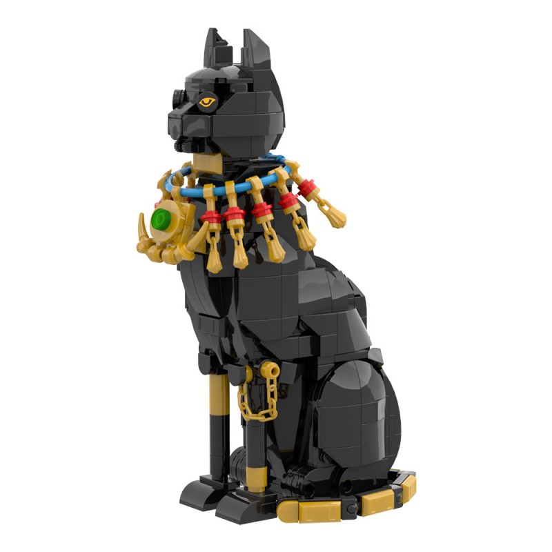 GOBRICKS MOC S0068 Egypt cat - YWOBB